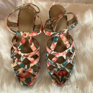 Multi color size 11 heels